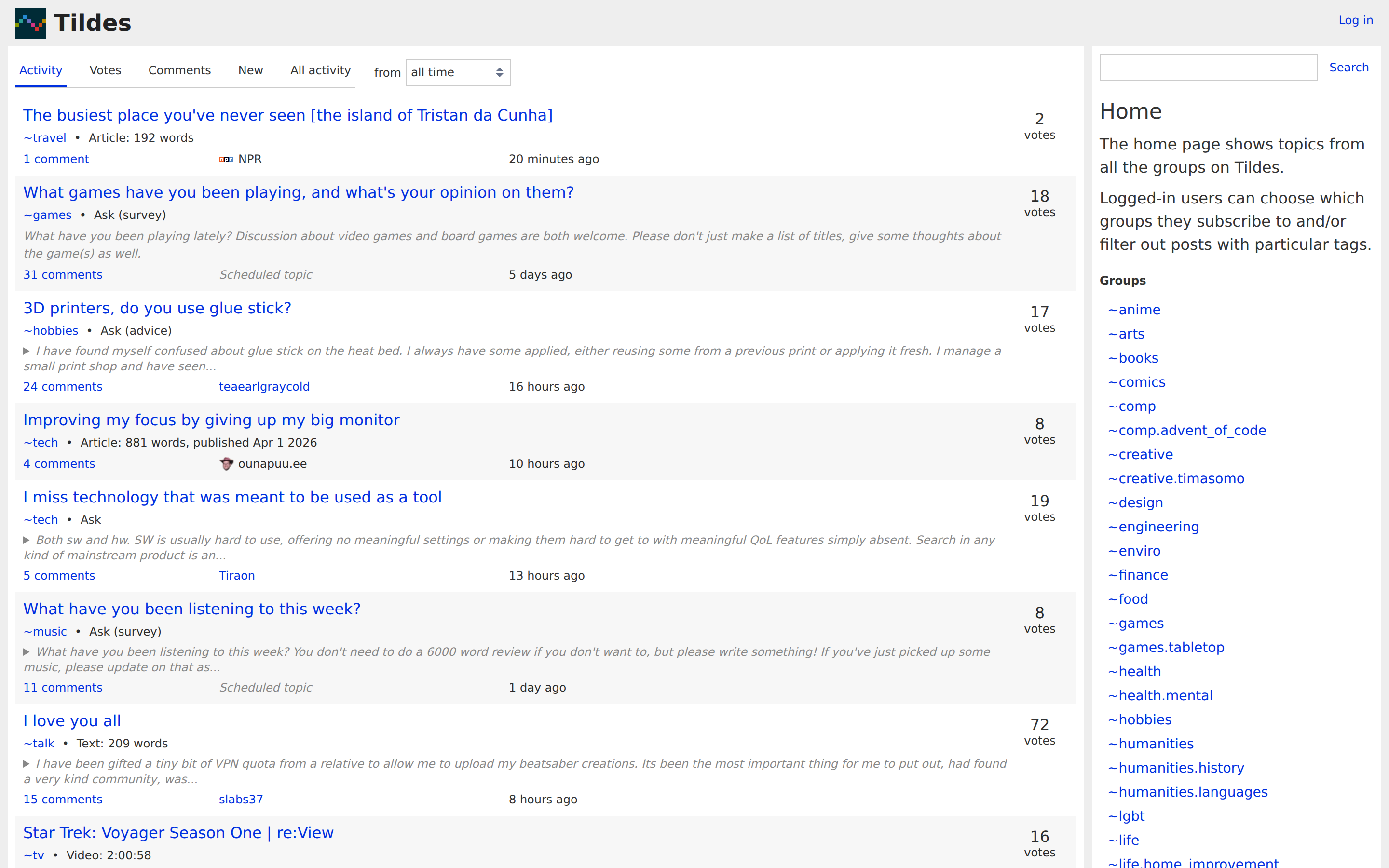Tildes invite-only ad-free discussion platform