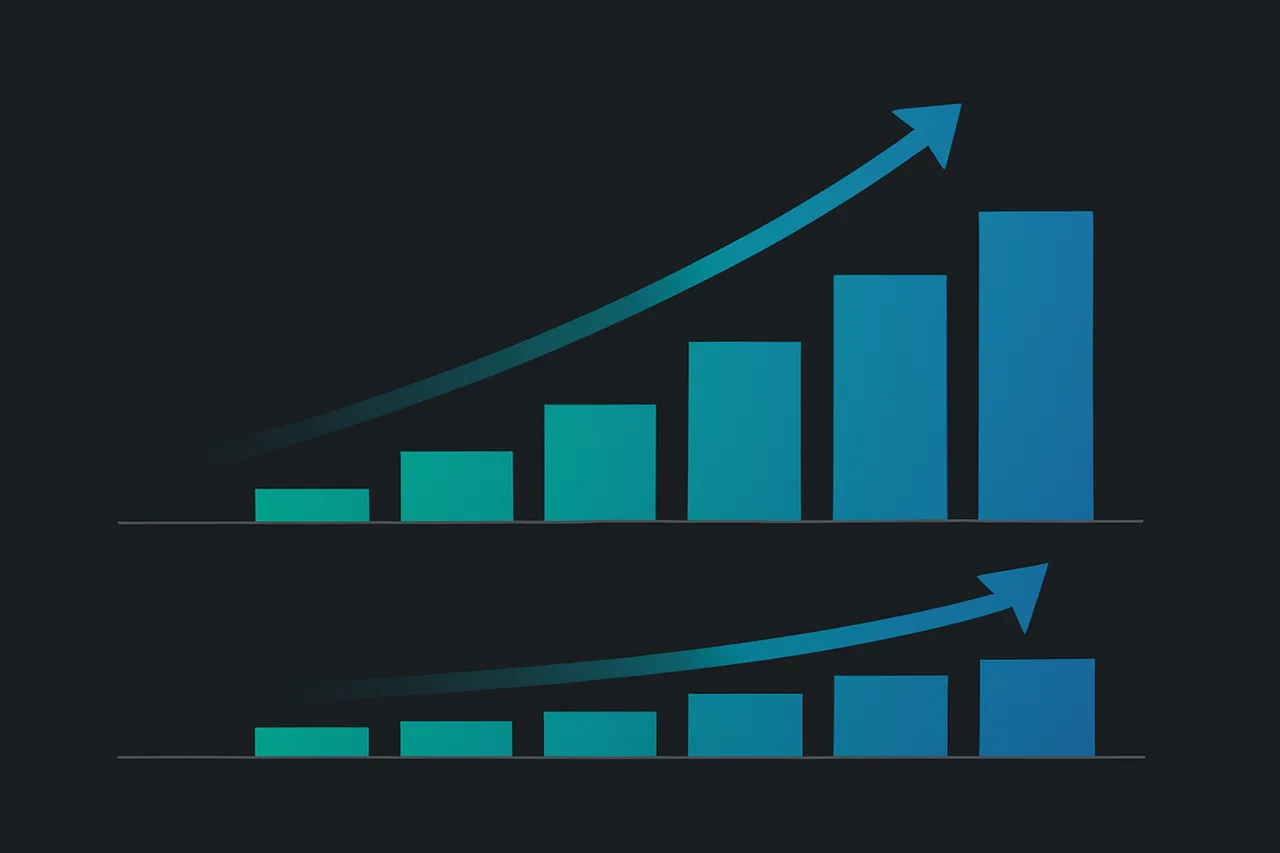 Comparison chart showing growth in data brokers from 2022-2026 and increased personal data exposure