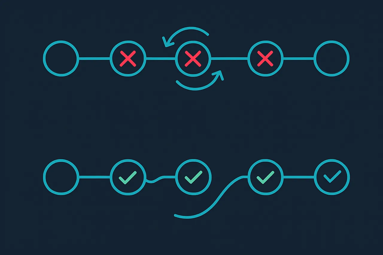 Side-by-side comparison of manual vs. automated data removal processes