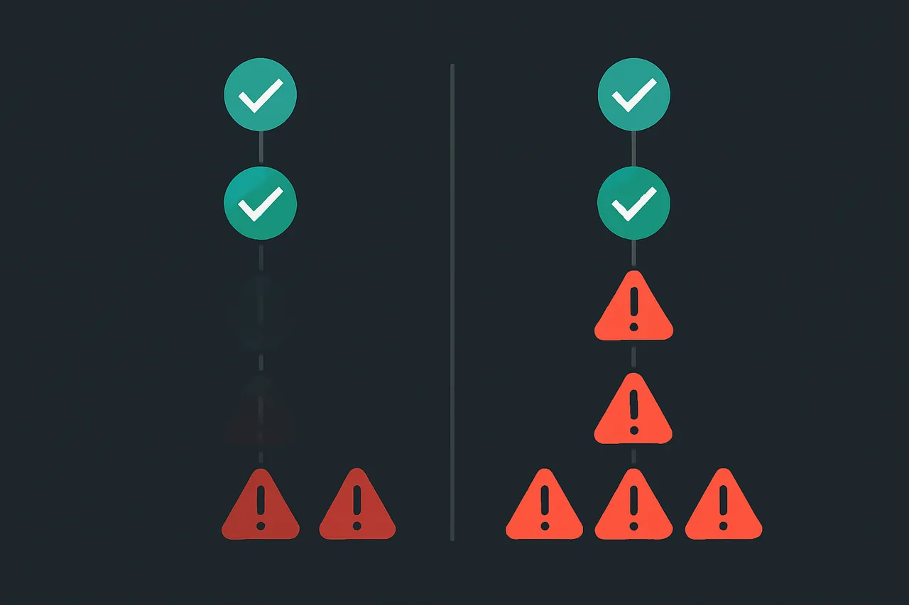 Side-by-side timeline comparison showing the difference between immediate removal claims versus actual long-term data persistence