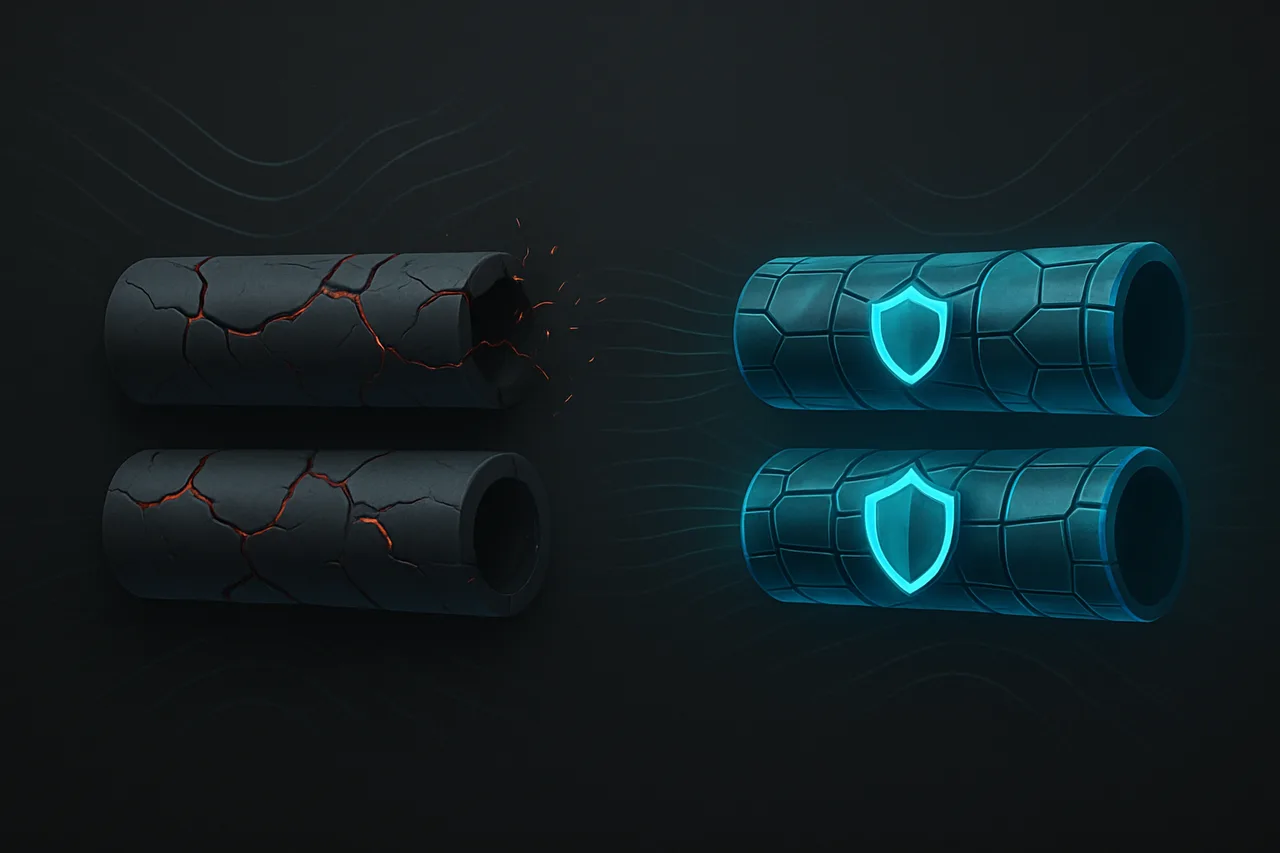 Comparison diagram of VPN protocol security strength against deep packet inspection