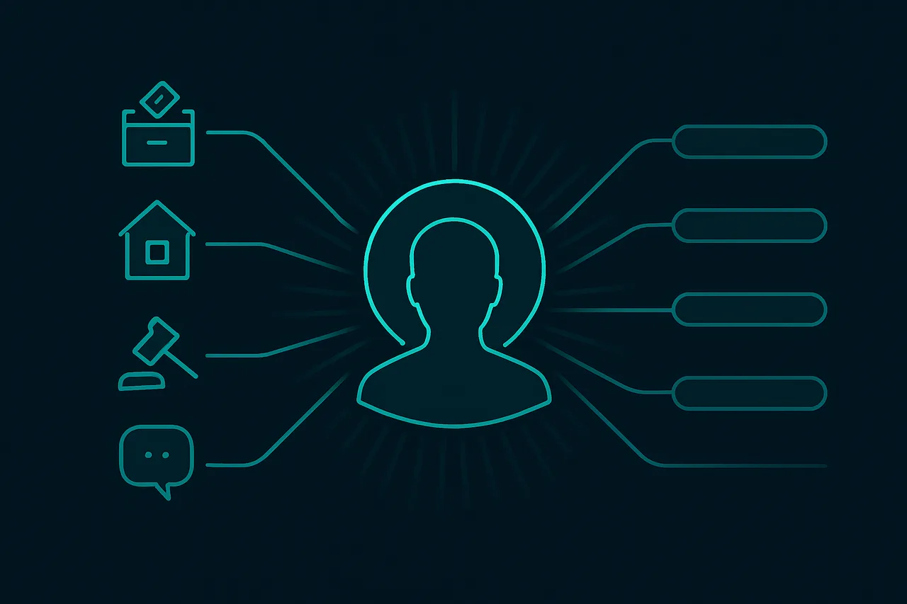 Data aggregation flow showing how BeenVerified collects information from multiple public sources