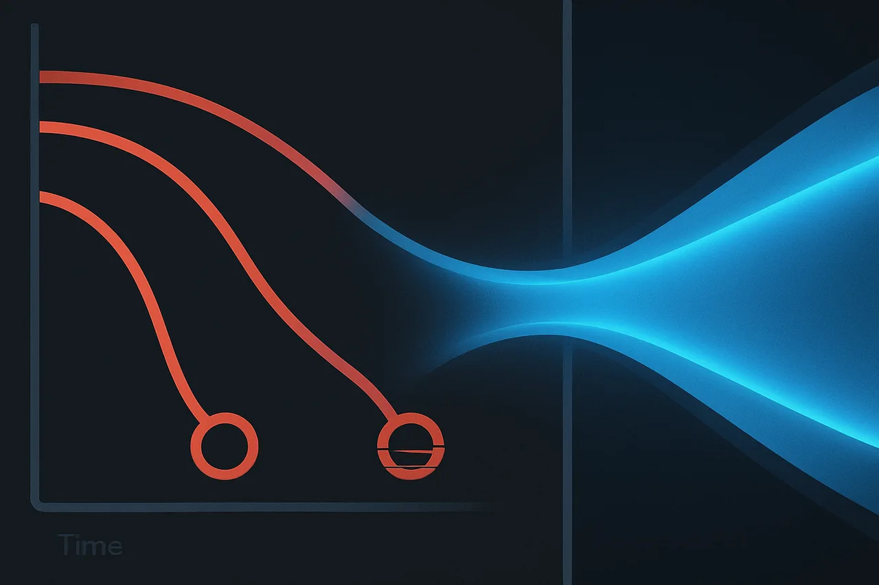Comparison chart showing mirrors, proxies, and DNS methods declining in effectiveness while VPN maintains stability