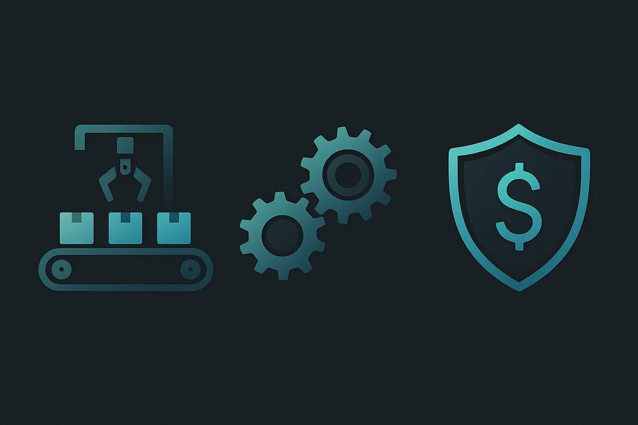 Visual comparison of three different service approaches to data removal